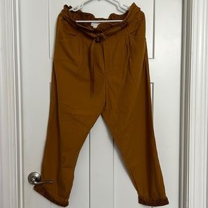 Anthropologie New with Tags Cotton Pants